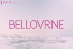 Bellovrine Font: Smooth Sans Serif for Digital Brands