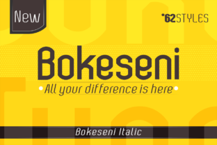 Bokeseni Italic: A Clean Typeface for Modern Brands