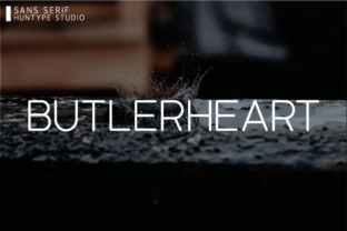Butlerheart Font for Modern Brand Identity