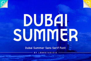 Dubai Summer: A Modern Sans Serif Font for Makers