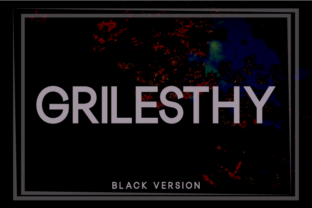 Grilesthy Black Font for Small Business Branding