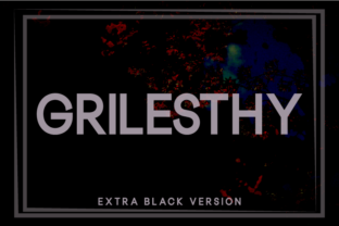 Grilesthy Extra Black Font for Web Design