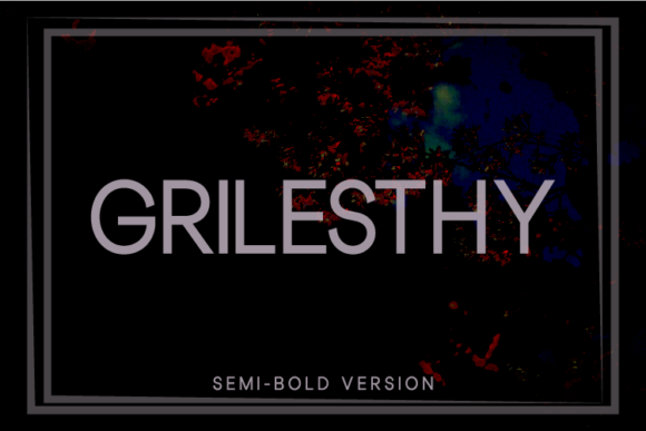Grilesthy Semi-Bold: The Friendly Sans Serif for Modern Design