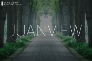 Juanview Font for Professional Small Business Branding