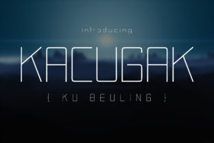 Kacugak Font Review for Modern Campaigns