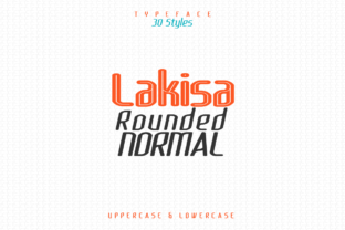 Lakisa Rounded: A Modern Typeface for Branding