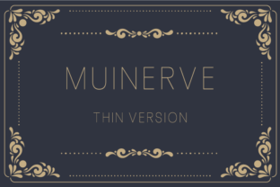 Muinerve Thin: A Refined Sans Serif Typeface for Modern Editorial Design