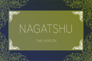 Nagatshu Thin: A Refined Typeface for Editorial Design