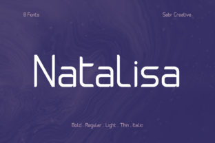 Natalisa Font: Quirky Sans Serif for Crafters