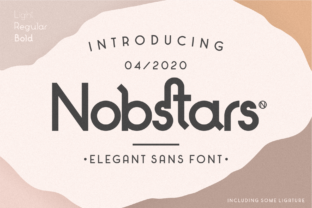 Nobstars Typeface Review for Modern Branding
