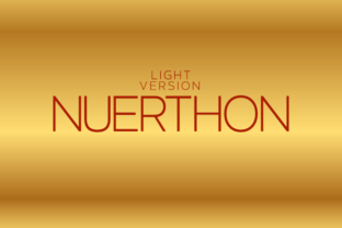 Nuerthon Light: A Modern Sans Serif for Clean Design