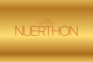 Nuerthon Thin Typeface Review for Modern Branding