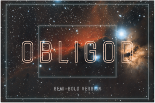 Obligod Outline Semi-Bold: A Modern Sans Serif for Branding