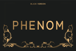 Phenom Black: A Modern Typeface for Bold Campaigns