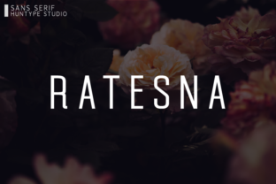 Ratesna: The Elegant Sans Serif Font for Crafters